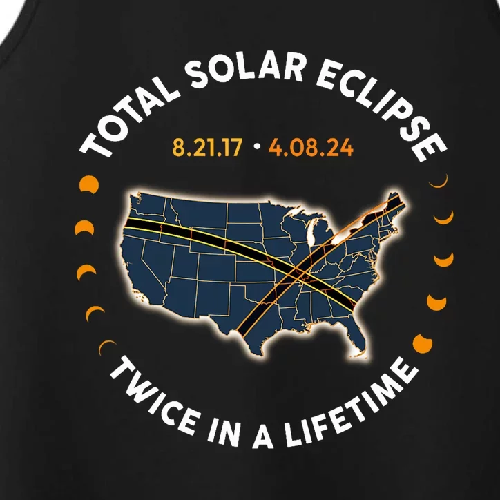 Total Solar Eclipse 2024 Twice In A Lifetime 2017 Totality Performance Tank