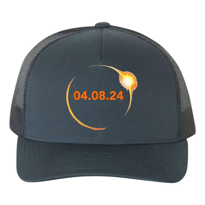 Total Solar Eclipse 04.08.2024 Totality Yupoong Adult 5-Panel Trucker Hat