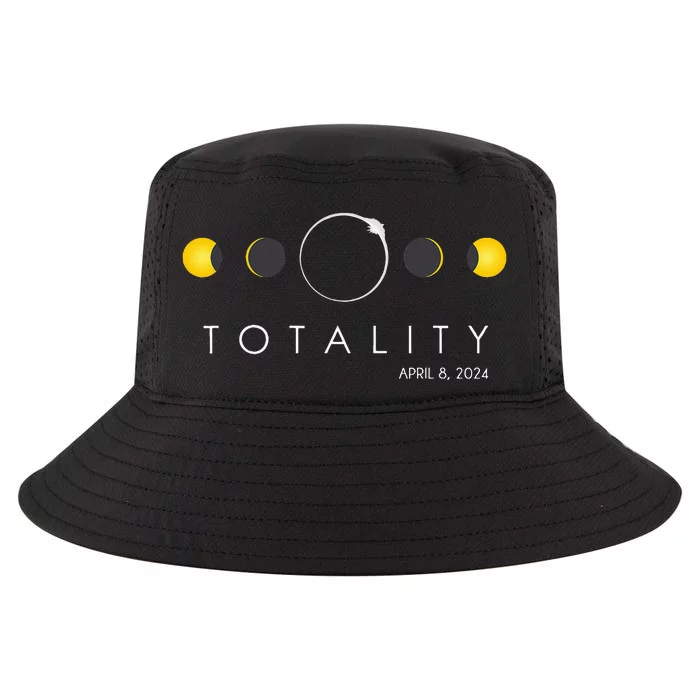 Total Solar Eclipse April 8 2024 Phases Totality Cool Comfort Performance Bucket Hat