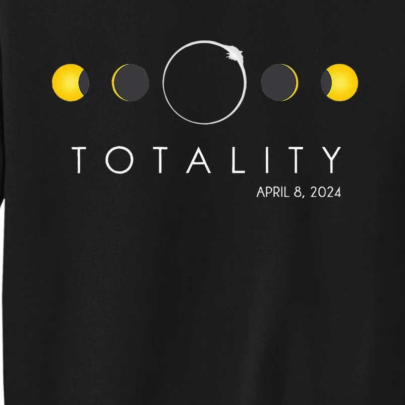 Total Solar Eclipse April 8 2024 Phases Totality Sweatshirt