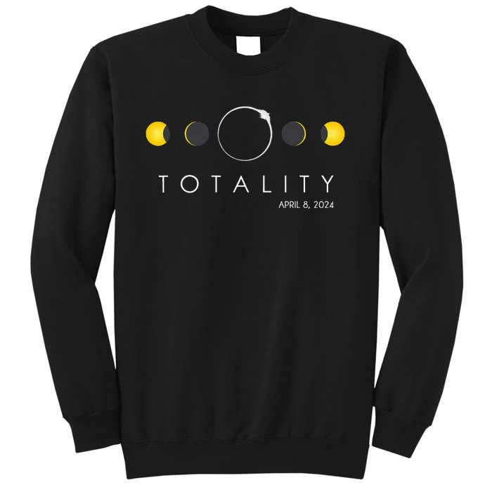 Total Solar Eclipse April 8 2024 Phases Totality Sweatshirt