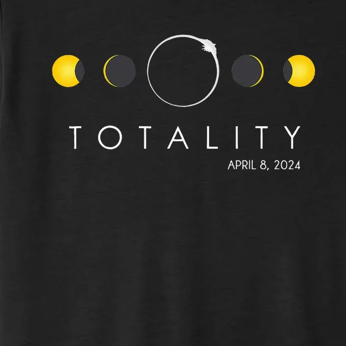 Total Solar Eclipse April 8 2024 Phases Totality ChromaSoft Performance T-Shirt