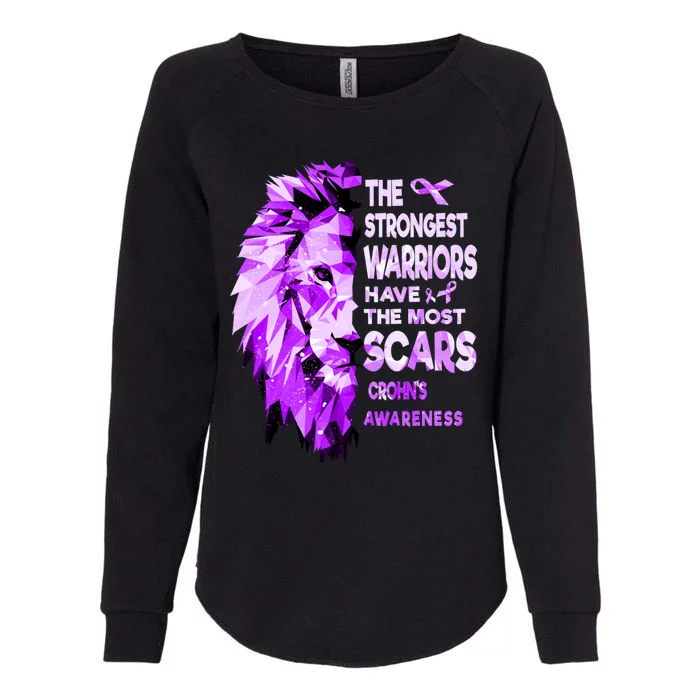 The Strongest Epilepsy Warriors Have The Most Scars Gift Womens California Wash Sweatshirt