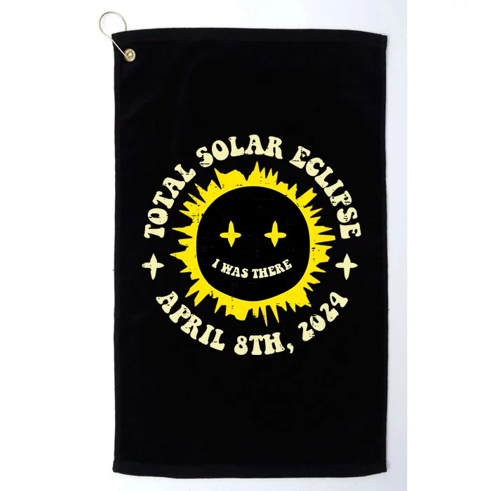 Total Solar Eclipse I Was There April 8th Platinum Collection Golf Towel