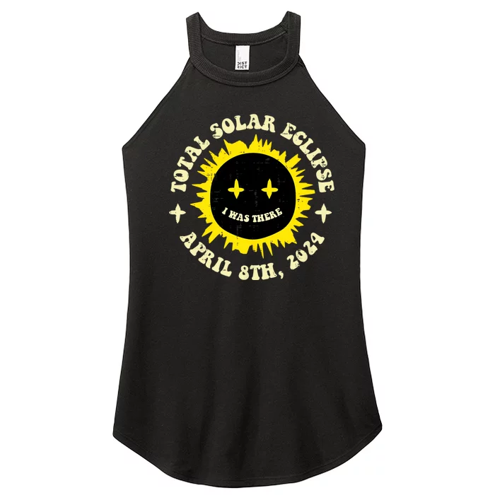 Total Solar Eclipse I Was There April 8th Women’s Perfect Tri Rocker Tank