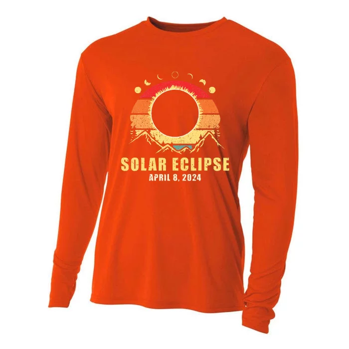 Total Solar Eclipse April 8 2024 Cooling Performance Long Sleeve Crew