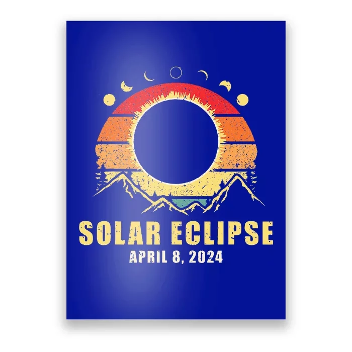 Total Solar Eclipse April 8 2024 Poster