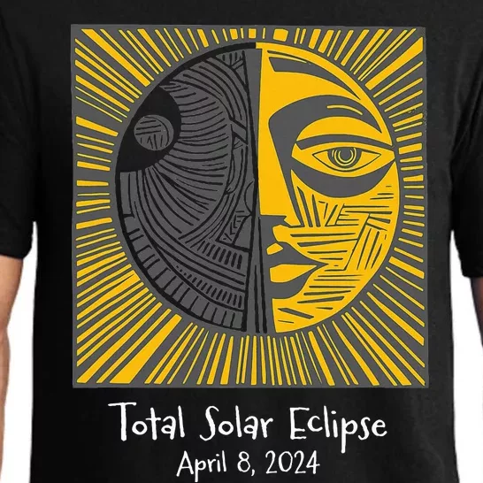 Total Solar Eclipse April 8 2024 Pajama Set