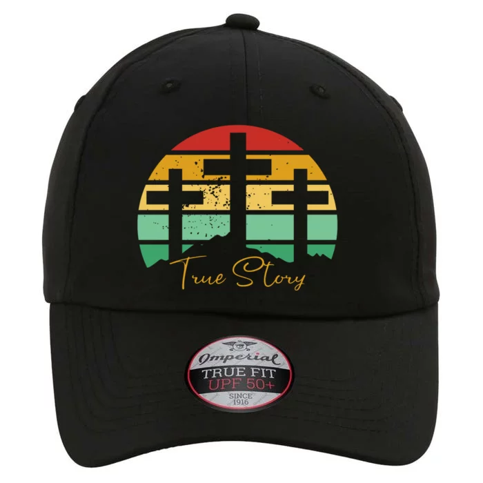 True Story Easter Cross Retro Sunset The Original Performance Cap