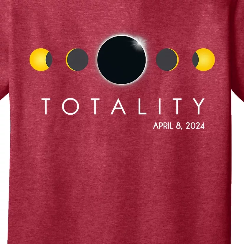 Total Solar Eclipse April 8 2024 Phases Totality T-Shirt