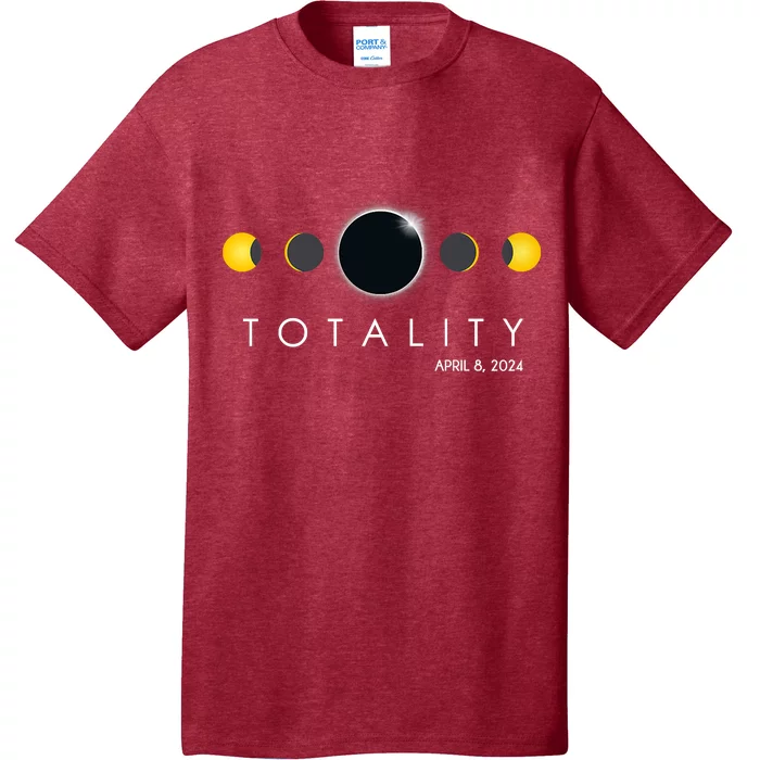 Total Solar Eclipse April 8 2024 Phases Totality T-Shirt