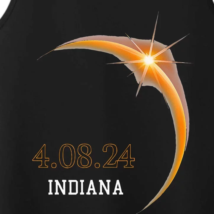 Total Solar Eclipse 2024 Indiana Totality Spring 4.08.24 Performance Tank