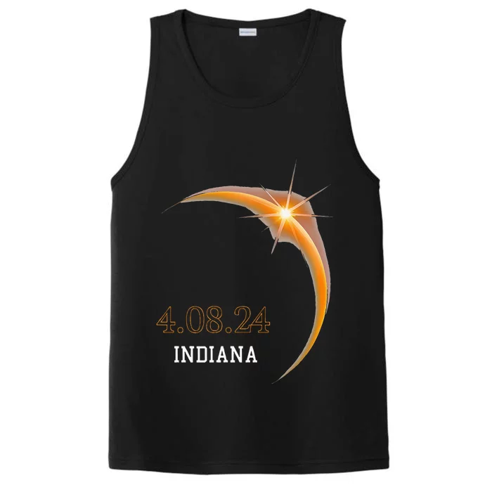 Total Solar Eclipse 2024 Indiana Totality Spring 4.08.24 Performance Tank