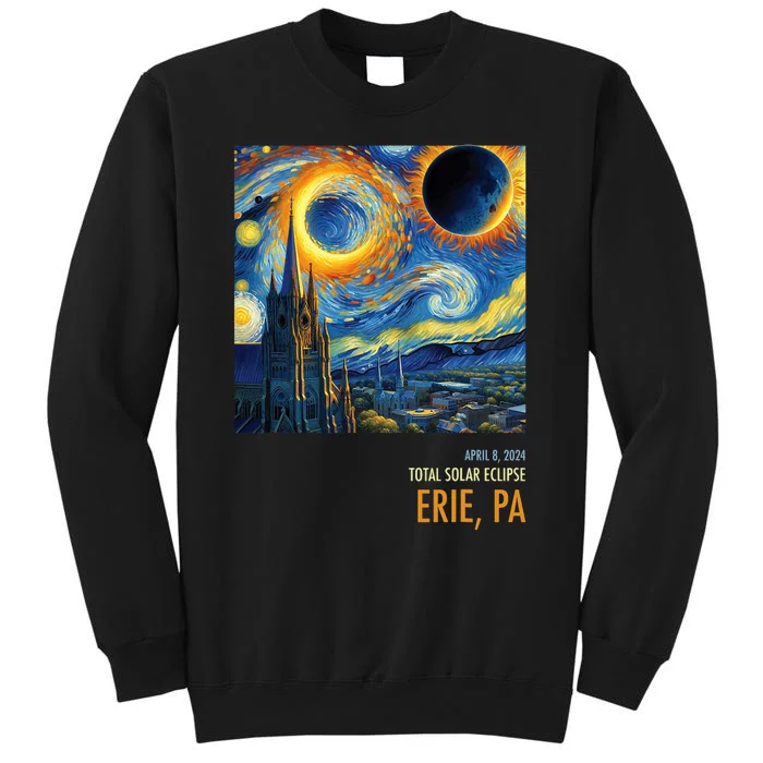 Total Solar Eclipse 2024 Erie Sweatshirt