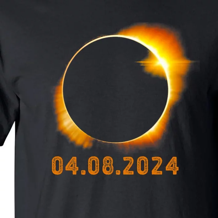 Total Solar Eclipse April 8 2024 Trending Design Tall T-Shirt