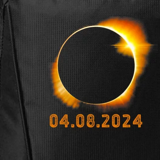 Total Solar Eclipse April 8 2024 Trending Design City Backpack