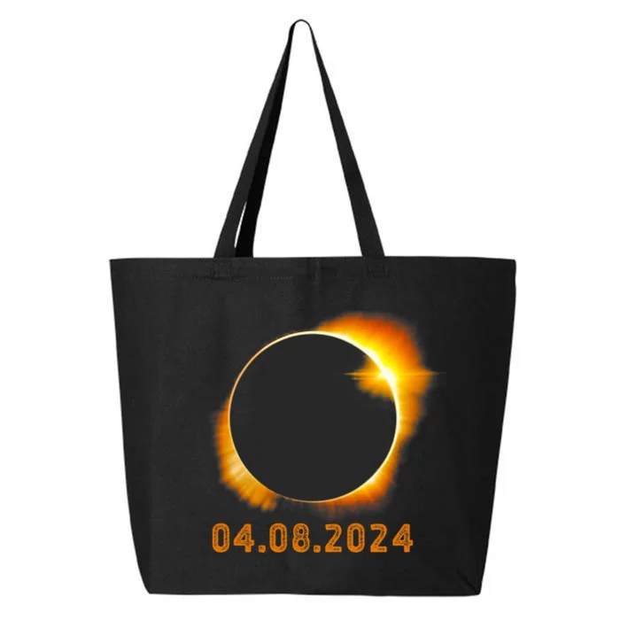 Total Solar Eclipse April 8 2024 Trending Design 25L Jumbo Tote