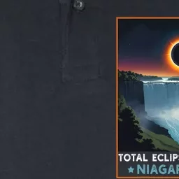 Total Solar Eclipse April 8th 2024 Niagara Falls New York Softstyle Adult Sport Polo