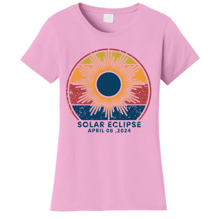 Total Solar Eclipse April 8 2024 Women's T-Shirt