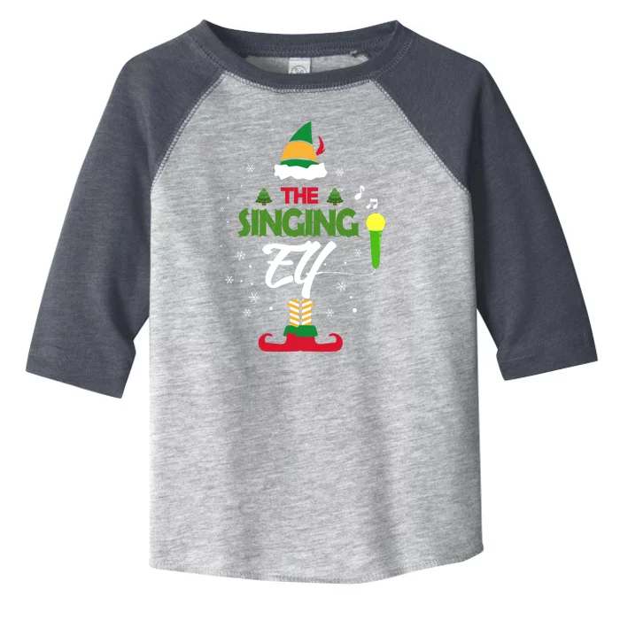 The Singing Elf Singer Group Matching Family Christmas Gift Toddler Fine Jersey T-Shirt