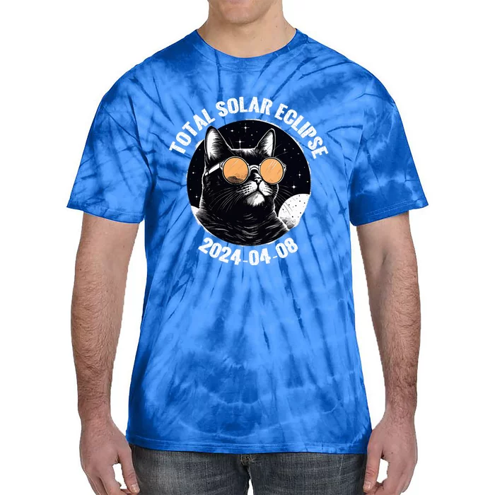 Total Solar Eclipse 2024 Tie-Dye T-Shirt