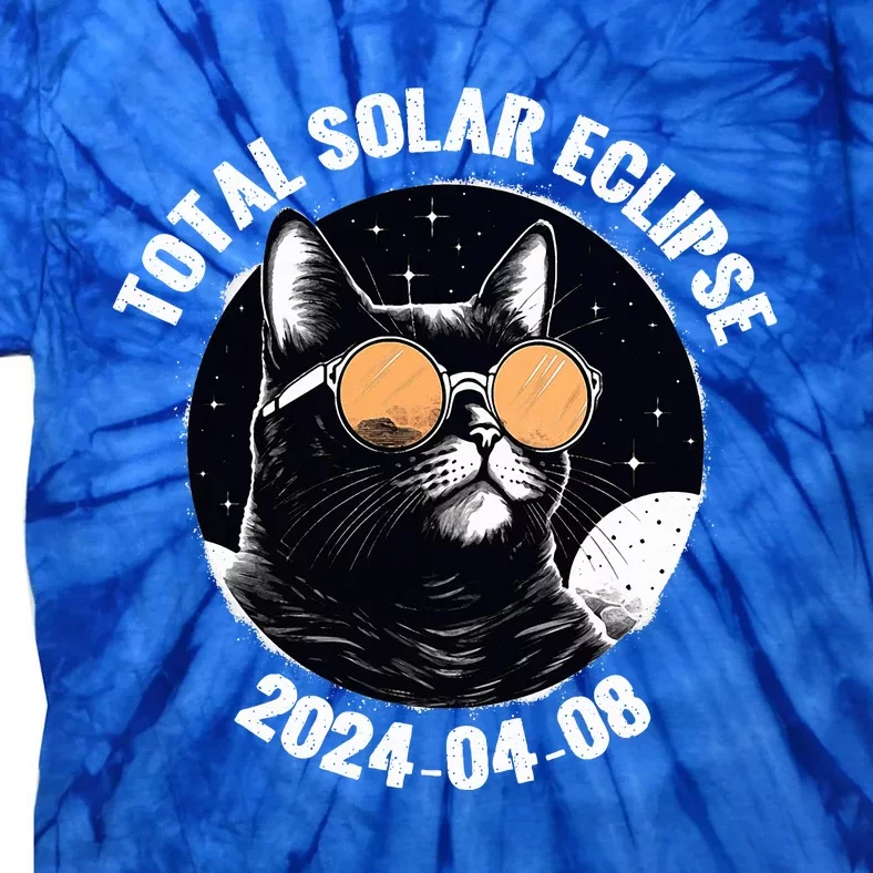 Total Solar Eclipse 2024 Tie-Dye T-Shirt