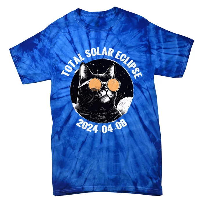 Total Solar Eclipse 2024 Tie-Dye T-Shirt