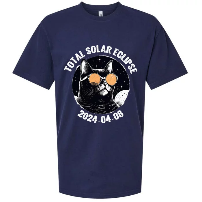 Total Solar Eclipse 2024 Sueded Cloud Jersey T-Shirt