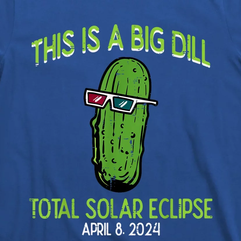 Total Solar Eclipse Pickle Big Dill 2024 T-Shirt