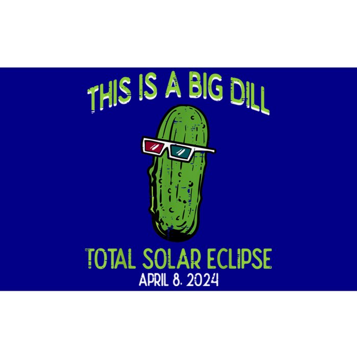 Total Solar Eclipse Pickle Big Dill 2024 Bumper Sticker