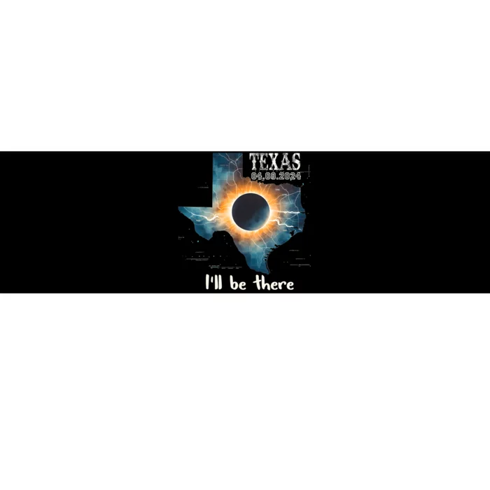 Total Solar Eclipse 2024 Texas Bumper Sticker