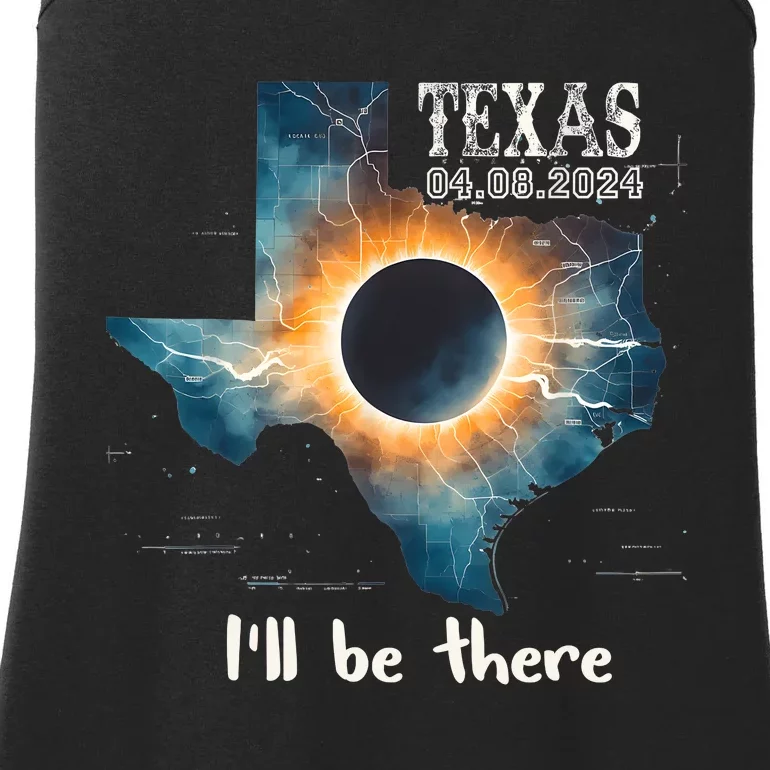 Total Solar Eclipse 2024 Texas Ladies Essential Tank