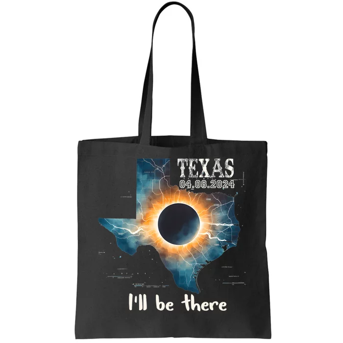 Total Solar Eclipse 2024 Texas Tote Bag