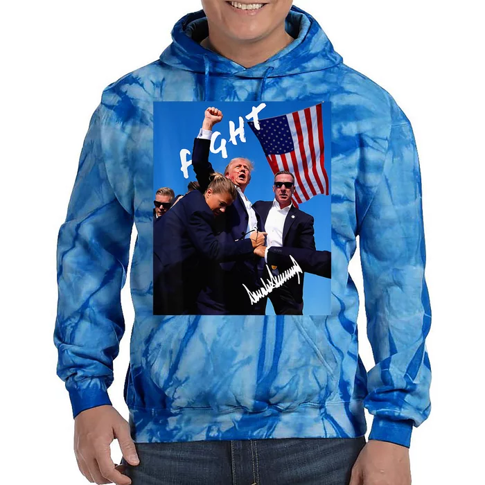 Trump Signature Edition Tie Dye Hoodie