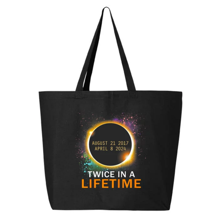 Total Solar Eclipse Twice In A Lifetime 2024 Total Eclipse 25L Jumbo Tote