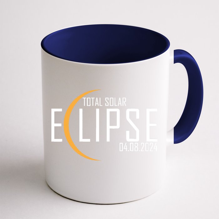 Total Solar Eclipse 2024 Front & Back Coffee Mug