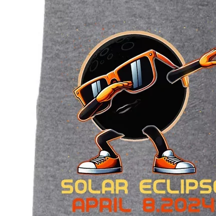 Total Solar Eclipse April 8 2024 Doggie 3-End Fleece Hoodie