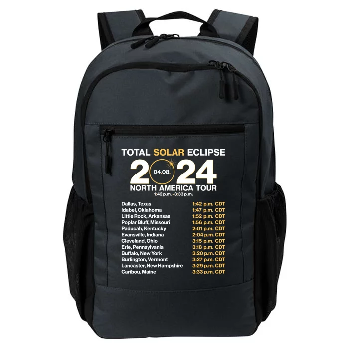 Total Solar Eclipse April 8 2024 North America Dates Daily Commute Backpack