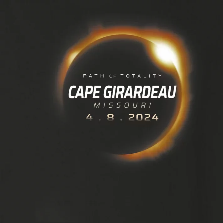 Total Solar Eclipse 2024 Cape Girardeau Missouri April 2024 Toddler Long Sleeve Shirt