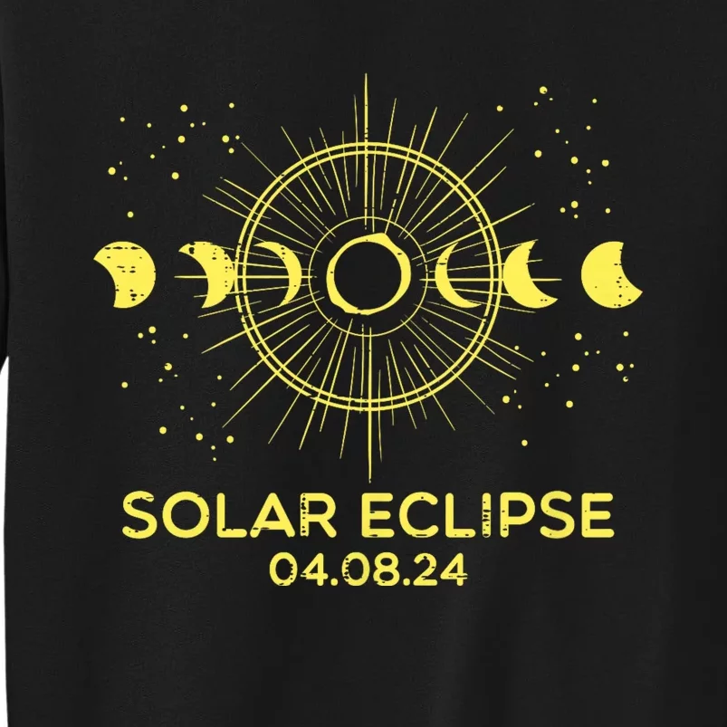 Total Solar Eclipse April 08 2024 Tall Sweatshirt