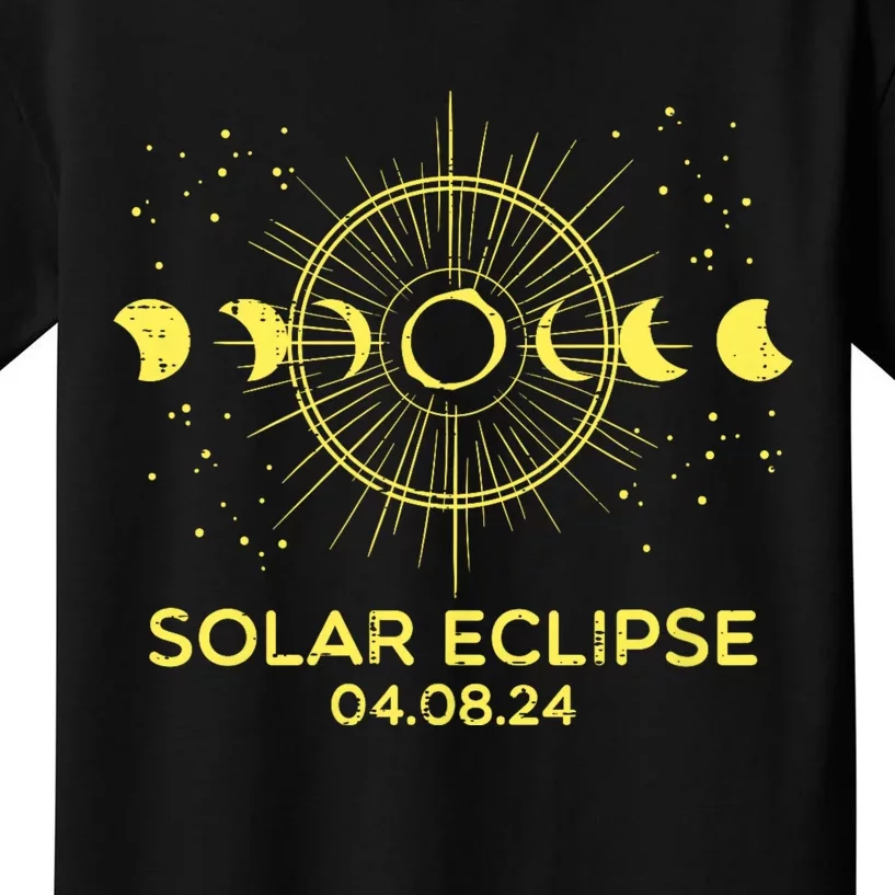 Total Solar Eclipse April 08 2024 Kids T-Shirt