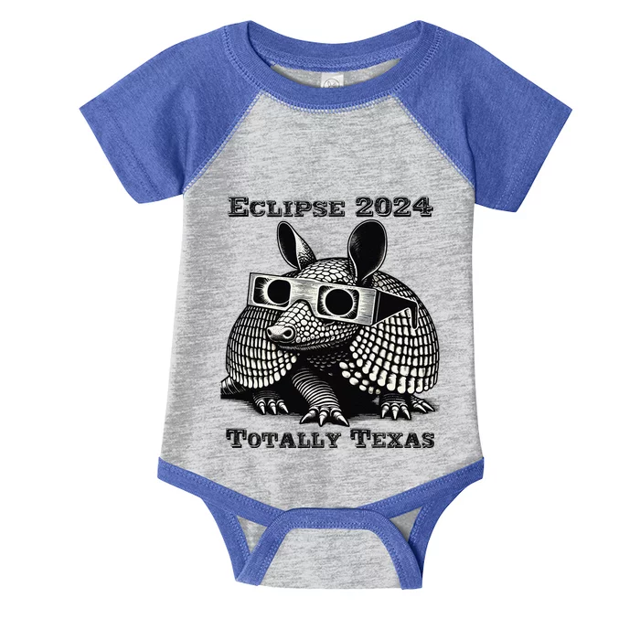 Total Solar Eclipse 2024 Totally Texas Infant Baby Jersey Bodysuit