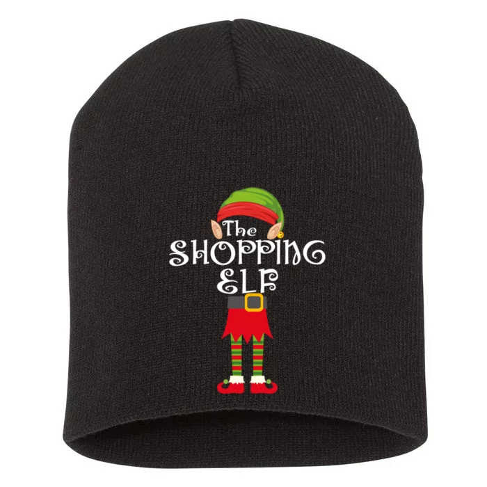 The Shopping Elf Short Acrylic Beanie