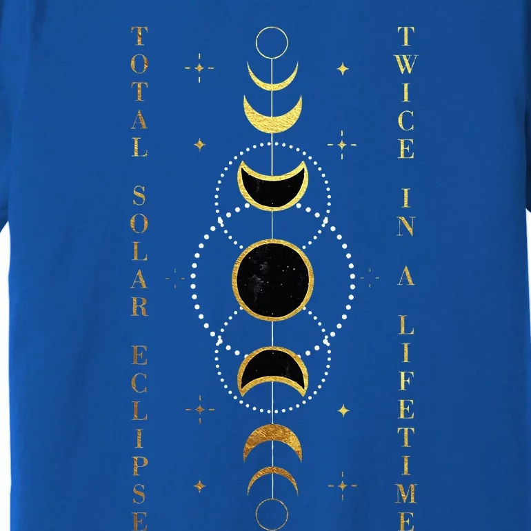 Total Solar Eclipse Twice In Lifetime April 08 2024 Premium T-Shirt