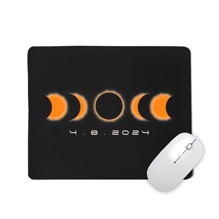 Total Solar Eclipse 2024 Solar Eclipse Lovers Mousepad