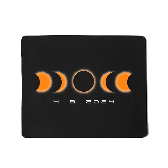 Total Solar Eclipse 2024 Solar Eclipse Lovers Mousepad