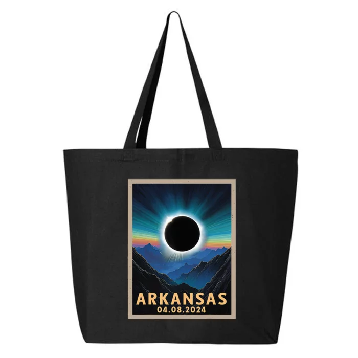 Total Solar Eclipse 2024 Arkansas 25L Jumbo Tote