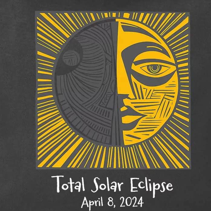 Total Solar Eclipse April 8 2024 Zip Tote Bag