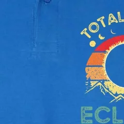 Total Solar Eclipse 4.08.24 Softstyle Adult Sport Polo