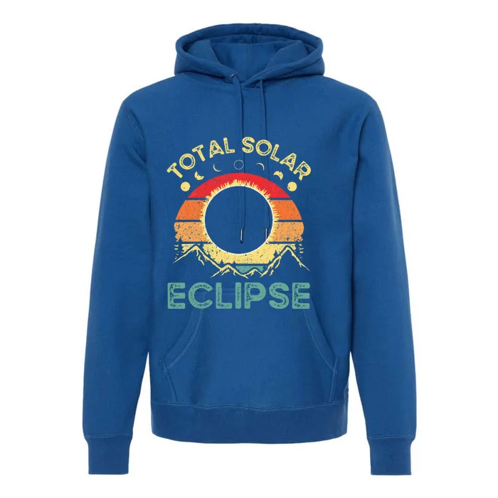 Total Solar Eclipse 4.08.24 Premium Hoodie